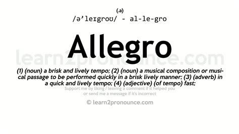 Allegro Meaning Music: Exploring the Multilayered Interpretation of Music