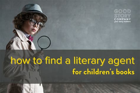 how to find a literary agent for children's books and the importance of having a strong online presence