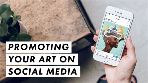 how to promote your art on social media and the importance of staying true to your artistic voice